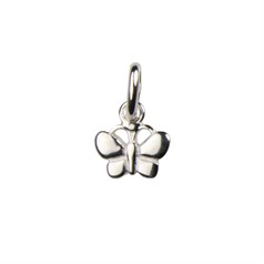 Butterfly Charm /Pendant 8mm Sterling Silver (STS)