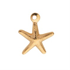 Starfish Charm 8mm Gold Filled