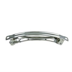 Hair Clip 80mm Silver Plated