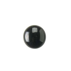 12mm Black Onyx/Agate Gemstone Cabochon