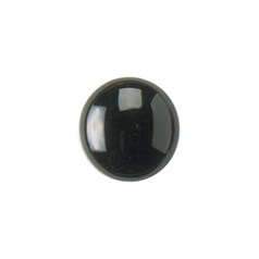 15mm Black Onyx/Agate Gemstone Cabochon