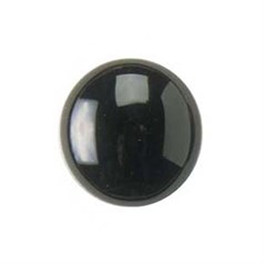 25mm Black Onyx/Agate Gemstone Cabochon