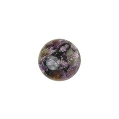 18mm Light Charoite Purple Fleck Gemstone Cabochon