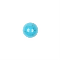 10mm Turquoise (Synthetic) Gemstone Cabochon