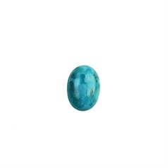 14x10mm Turquoise (Natural Enhanced) Gemstone Cabochon