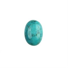 18x13mm Turquoise (Natural Enhanced) Gemstone Cabochon