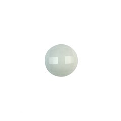 15mm Special Faceted White Mountain Jade A Quality Gemstone Cabochon