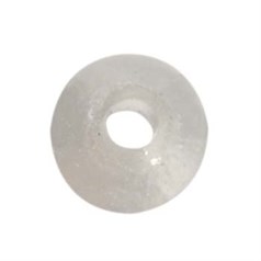 10mm Gemstone large 2.5mm hole bead Rock Crystal