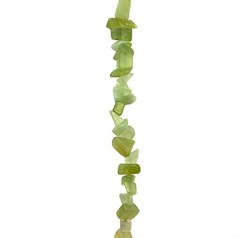 36" Gemstone tumblechip beads New Jade