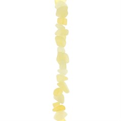 36" Gemstone tumblechip beads Aragonite Chip
