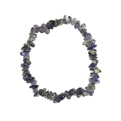 Superior Gemstone Tumblechip Bracelet  Iolite