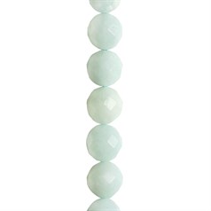 8mm Facet Round gemstone bead Amazonite Chinese 'A'  Quality  39.3cm strand