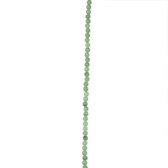 4mm Round gemstone bead Aventurine Green 40cm strand