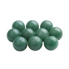 20mm Round gemstone bead Aventurine Green (Single bead)