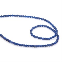 4mm Round gemstone bead Aventurine Blue 40cm strand