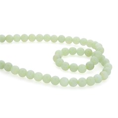 8mm Round gemstone bead New Jade 40cm strand