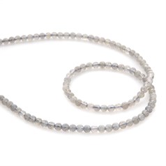 4mm Round gemstone bead Labradorite 40cm strand