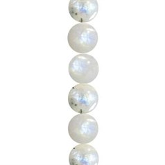 4mm Round gemstone bead Moonstone Rainbow 'A+'  Quality 40cm strand