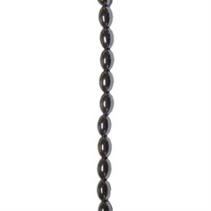 5x8mm Magnetic Rice Hematine Superior 40cm shaped bead strand