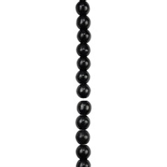 8mm Rainbow Howlite Round Beads Black 15.5"