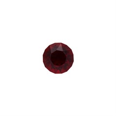 4mm Ruby Cubic Zirconia (CZ) Facet