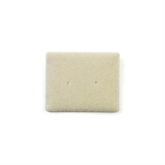 Pads Plain Centre Punched Ivory Velour (Fits 8020 11 01/02 Bases)