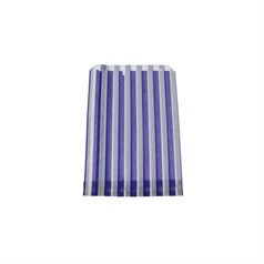 Striped (BLUE) Paper Bag 125x175mm