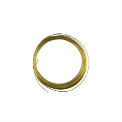 0.6mm Copper Core Beading Wire Gold Plated 10 Metres