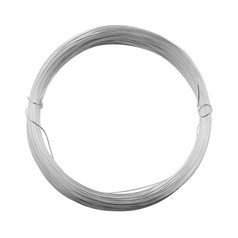 0.4mm Copper Core/Silver Plate (SP) Beading Wire 20 metres