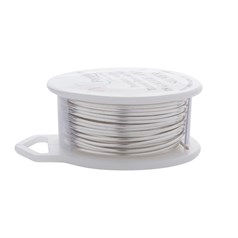 Parawire 18 Gauge (1.02mm) Non Tarnish Silver Plated Wire 4yd (3.66m) Spool