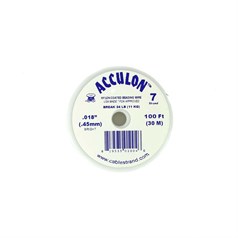Acculon Beading Wire .018" (7 strand) 100 Foot Reel