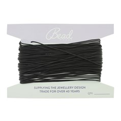 Beading Thread Black (Onyx) 0.8mm 50  Foot Length (15.24 mtrs)