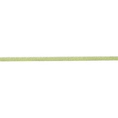 3mm Faux Beading Suede Green (3ft)