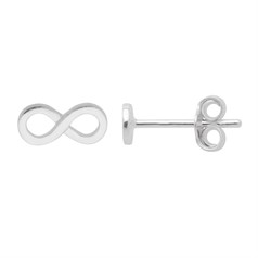 Tiny Infinity Earstud Sterling Silver