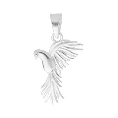 Dove Pendant appx 23x15mm Sterling Silver