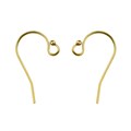 Shepherds Crook Earwire 11.5mmx20mm with Ball Gold Filled